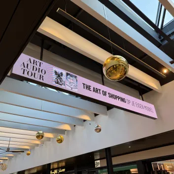Indoor signage in winkelcentrum Gelderlandplein