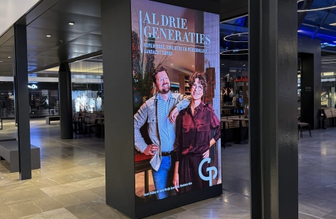 LED scherm in winkelcentrum Gelderlandplein