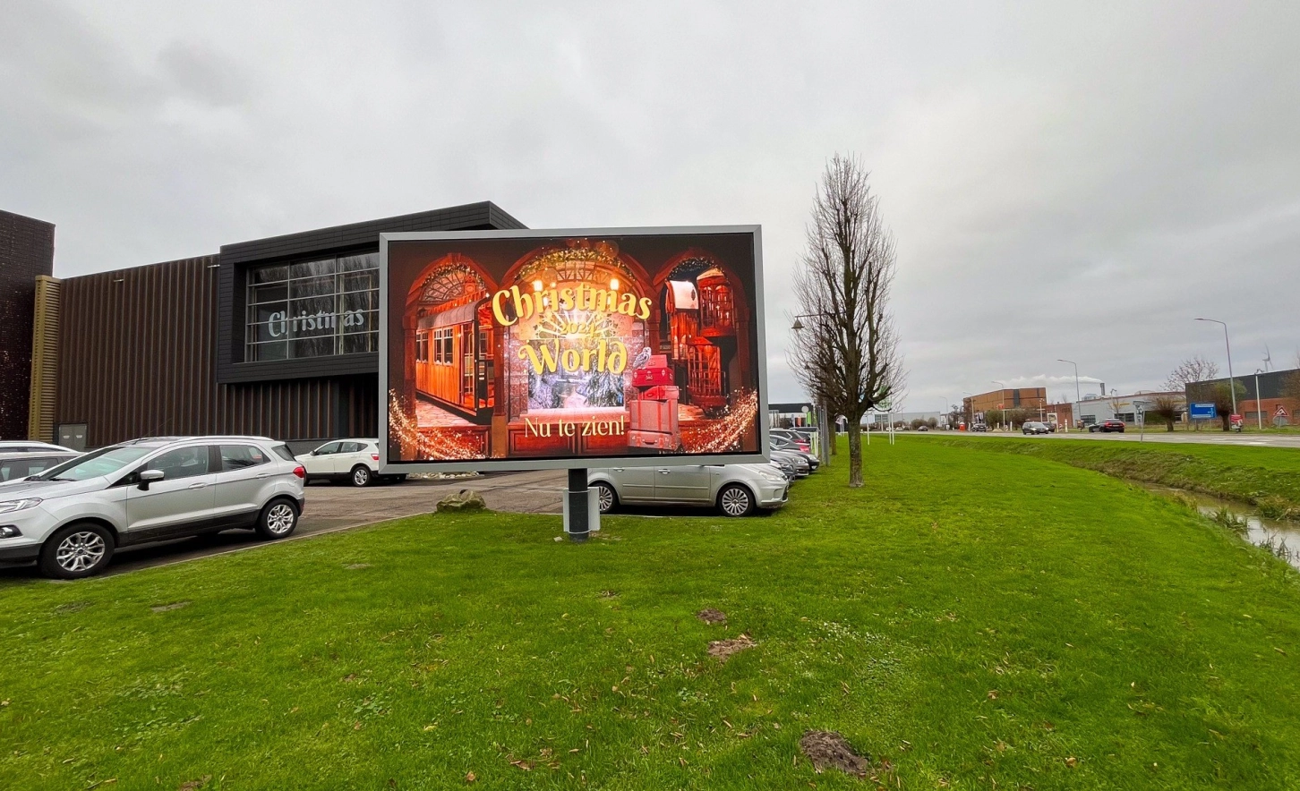 Intratuin LED scherm van HOOQD voor outdoor