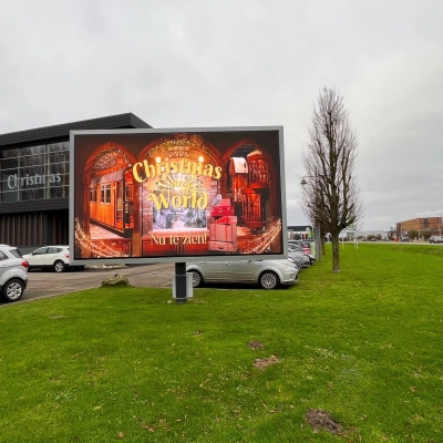 Intratuin LED scherm van HOOQD voor outdoor