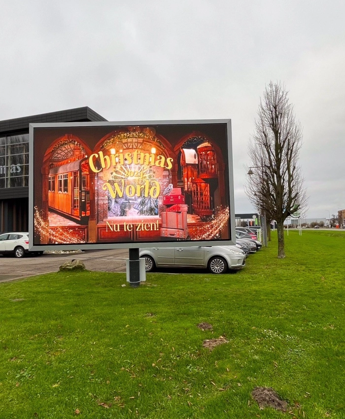 Intratuin LED scherm van HOOQD voor outdoor