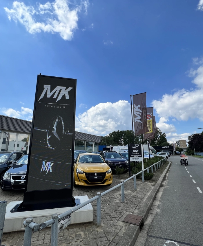MK auto outdoor LED zuil van HOOQD