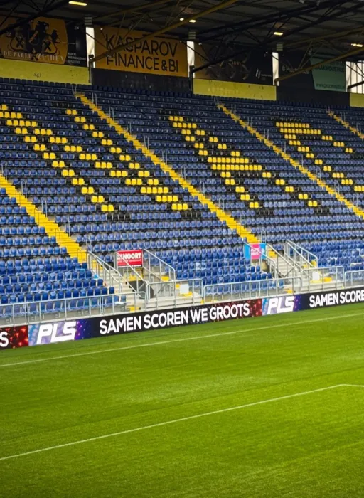 Een krachtige totaalbeleving van 160 meter LED