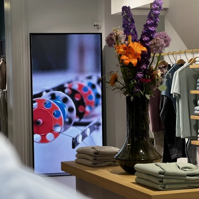 Witteveen LED schermen voor retail - HOOQD