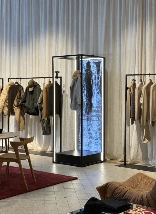 Een showroom die inspireert