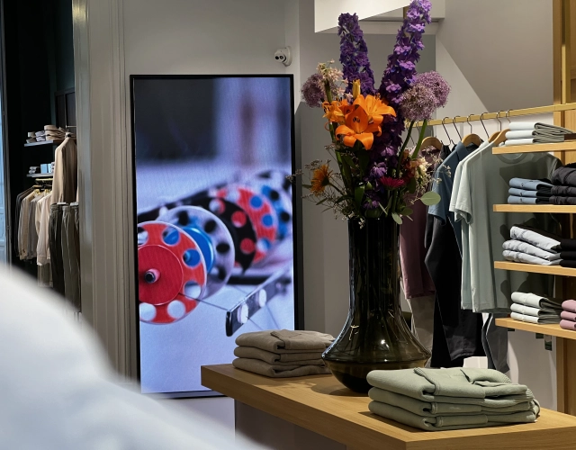Witteveen LED schermen voor retail - HOOQD