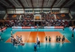 Multifunctioneel indoor LED scherm in de sporthal voor actuele tussenstanden en videocontent