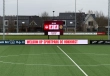 VV Renswoude met een LED scorebord op het hoofdveld