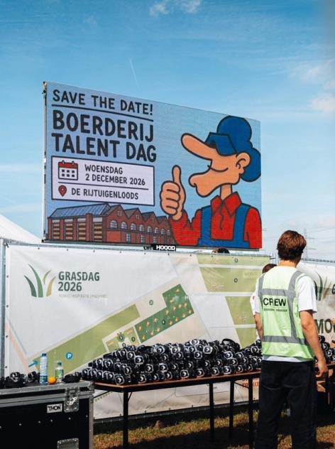 HOOQD Grasdag boer