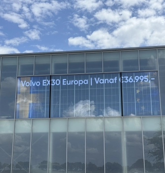 Volvoserva transparante LED schermen van HOOQD