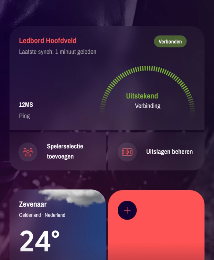 SQOORE Scorebord Software Powered by HOOQD