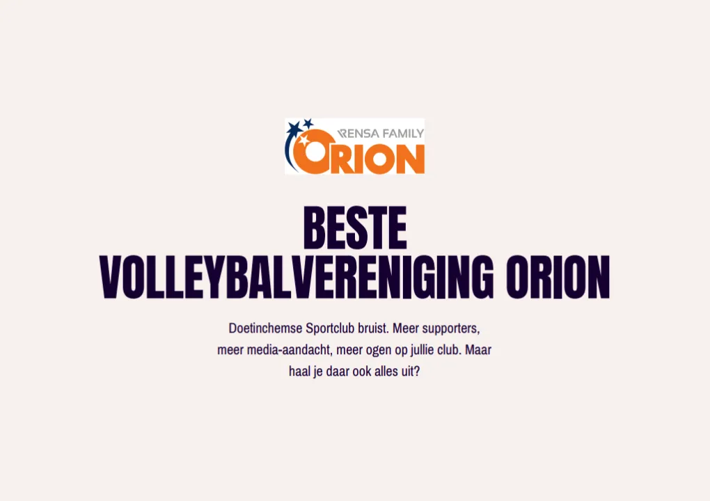 Volleybalvereniging orion