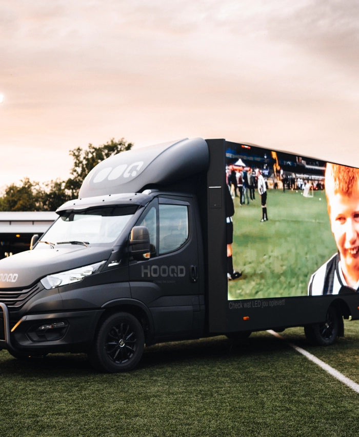 HOOQD 270° Mobile LED Truck - Pak de aandacht met LED schermen